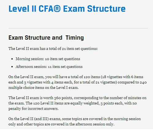 2019年CFA二三级考试案例数定了！