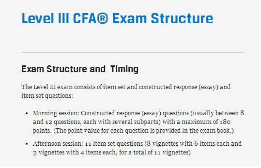 2019年CFA二三级考试案例数定了！