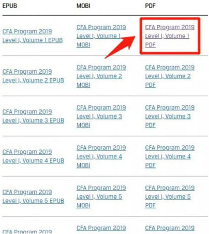 2019年CFA考试报名后,怎么下载CFA电子版教材?