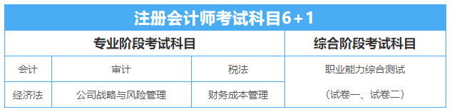 CPA考试科目