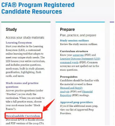 2019年CFA考试报名后,怎么下载CFA电子版教材?